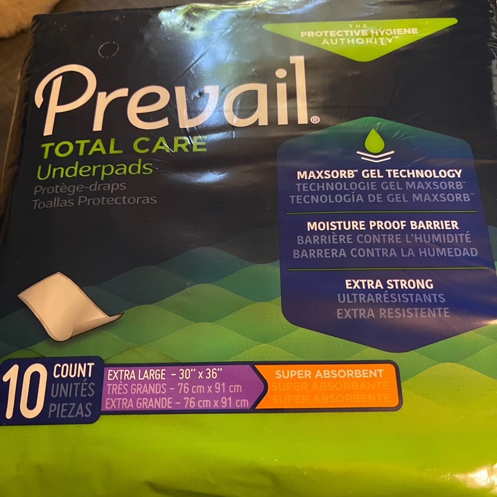 Prevail total care 10 counts